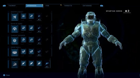 As melhores atualizações do Spartan Core na campanha de Halo Infinite